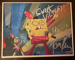 spongebob Signed | eBay
