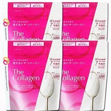 Shiseido The Collagen Powder 126g (4Bag Set) - Boost Your Beauty! From Japan.