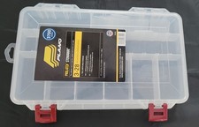 PLANO PROLATCH STOWAWAY LARGE 3700 CLEAR ORGANIZER TACKLE BOX