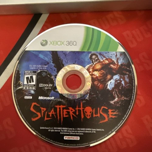 Splatterhouse (Microsoft Xbox 360, 2010) DISC ONLY