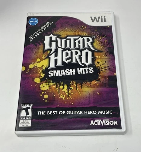 Guitar Hero Smash Hits Nintendo Wii - CIB/Tested