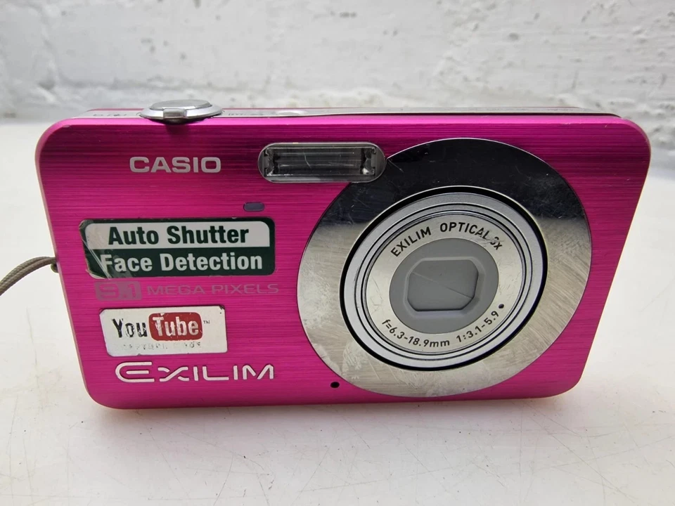 Casio Exilim EX-Z85 9,1 MP Digitalkamera Pink Compact YouTube-Modus nicht getest - Bild 4 von 4
