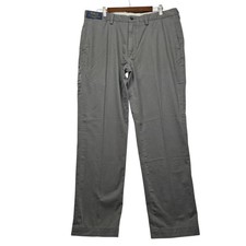 NWT Polo Ralph Lauren Chino Pants Classic Fit Mens 38x32 Grey 100 Cotton Slacks