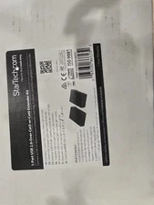 NOB Startech USB2001EXTV Ethernet Cable Extender Black USB 2.0 Over Cat5/Cat6