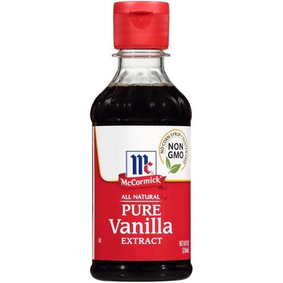 McCormick Pure Vanilla Extract, 8 Fluid Ounce Bottle