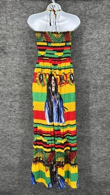 rasta halter dress Crochet Rasta Halter Dress 194561