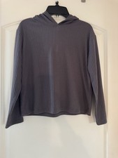 Girls Grey Cat And Jack Ribbed Long Sleeve Outfit 2 Piece Size Small