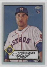 2021 Topps Chrome Platinum Anniversary Refractor Andre Scrubb #134 0q0m