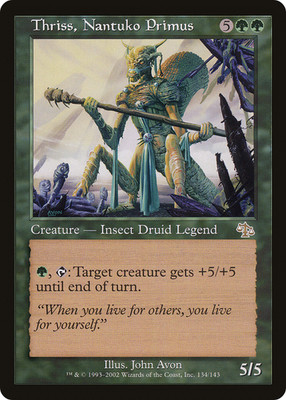 MTG - Thriss, Nantuko Primus - Judgement - EX - EN - Non-Foil