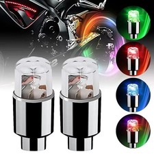 2pcs Tire Valve Cap Lights Led Car Bike Motorcycle Wheel Valve Covers 2pcs Tire Valve Cap Lights Led Car Bike Motorcycle Wheel Valve Covers