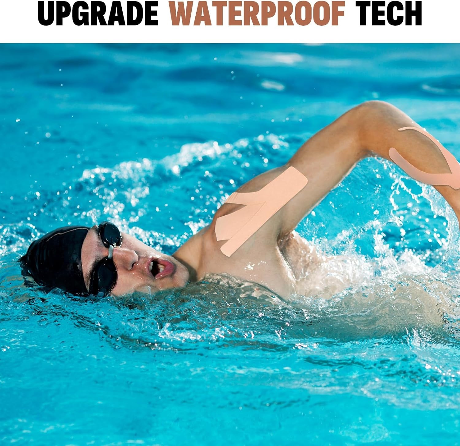 5 Roll Kinesiology Tape Athletic Muscle Support Sport Elastic Physio Therapeutic