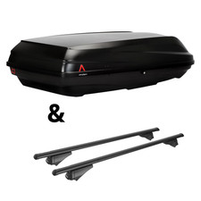 Für Jaecoo J7 Hybrid SUV Dachträger Menabo Tiger & Dachbox BiCube 520+ Neuware