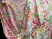 POTTERY BARN KIDS BIG ROSE Twin Duvet Cover Reversible