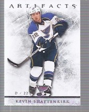 2012-13 Artifacts #52 Kevin Shattenkirk - HKY