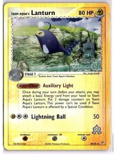 Team Aqua's Lanturn Uncommon Team Magma vs Team Aqua Reverse Holo 28/95 2004 NM on eBay