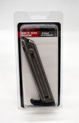 RUGER Mark IV Nickel 90599 22/45 Magazine MK4 10 round MK 2 3 4 II lll MKlll