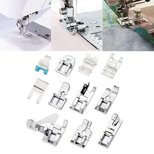 11pcs Machine Foot Domestic Sewing Machine Foot Feet Snap On For Brother Singer