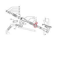 SchalthebelhÜLse Fiat Panda - UNO - Lancia Y10 Original 7758264