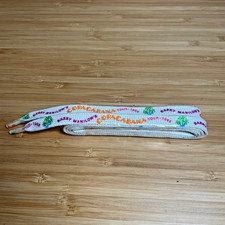 Barry Manilow Shoelaces Cococabana Tour 1985 NOS White Shoe Laces