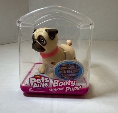 PUG Pets Alive Booty Shakin' Pups by ZURU Mini Dog Walk, Booty Shake, Waggle NIB