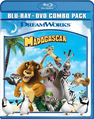 Madagascar (Two-Disc Blu-ray/DVD Combo) - Blu-ray - GOOD