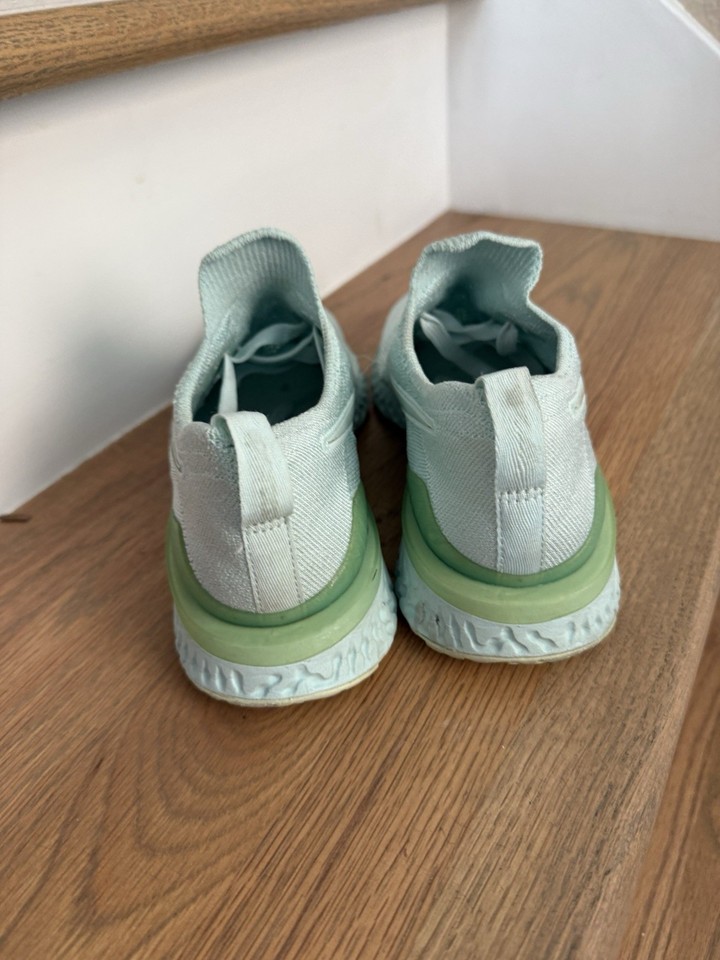 Size 7.5 - Nike Epic React Flyknit 2 Teal Tint W | eBay