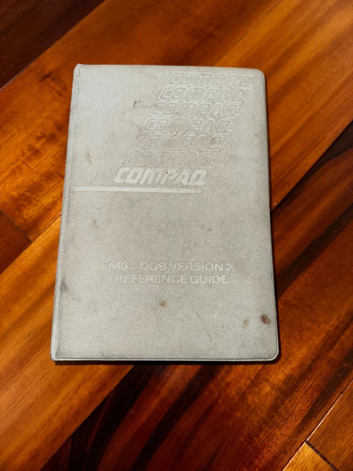 Guía de referencia COMPAQ MS-DOS versión 2 vintage + disquete de 5,25" - completo Foto 2 de 4
