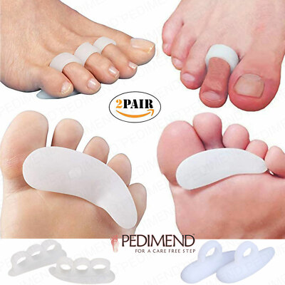 PEDIMEND  Gelhammer Zehenglätter (einzelne + dreifache) Schlaufe für gebogene Zehen - UK