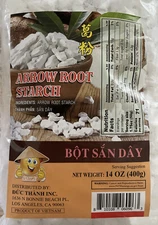 Arrow Root Starch Bot San Day by SMILE 14 oz - GREAT TASTE , THICKENER