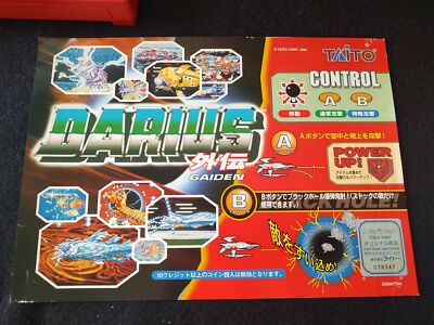 Darius Gaiden Taito F3 Paquet Système,Cartouche,Manuels,Working-g0323