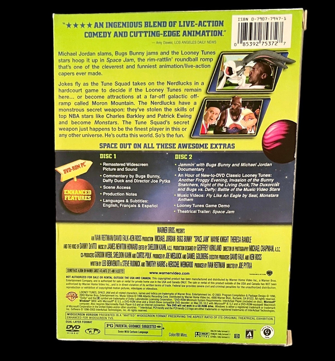Space Jam • Two-Disc Special Edition • DVDs • Michael Jordan