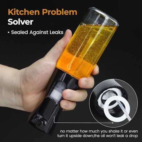 Ölsprüher Fr Speiseöl Öl Sprühflasche Ölzerstäuber Oil Sprayer Ölspenderspray - Bild 4 von 15