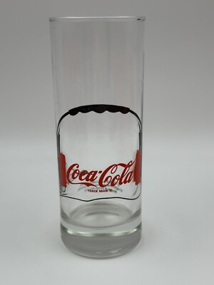 Coca-Cola Glas Kopfhörer Motiv 0,3l Trinkglas 80er glass verre NEU Vintage Retro