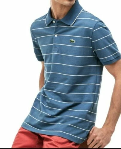 LACOSTE MENS POLO SHIRTS 5 VARIATIONS GENUINE LACOSTE STOCK FAB SUMMER WEAR