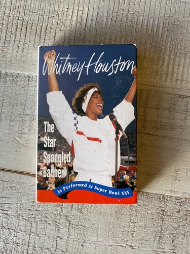 Whitney Houston Star Spangled Banner SUPER BOWL XXV '91 Cassette SD4 - 第 1/1 張圖片