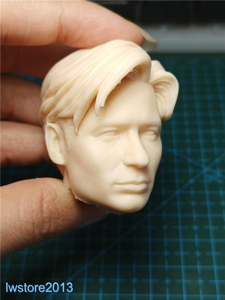 1:6 David William Duchovny Head Sculpt For 12" Male Action Figure Doll Body Toy - Image 2 of 4