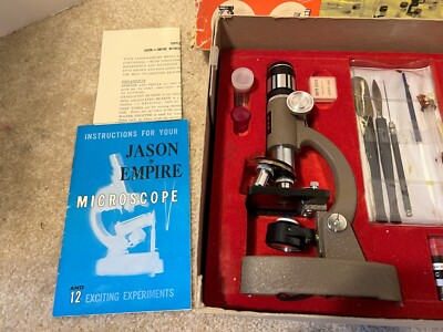 Vintage Jason Empire Microscope Set Model 642 | eBay