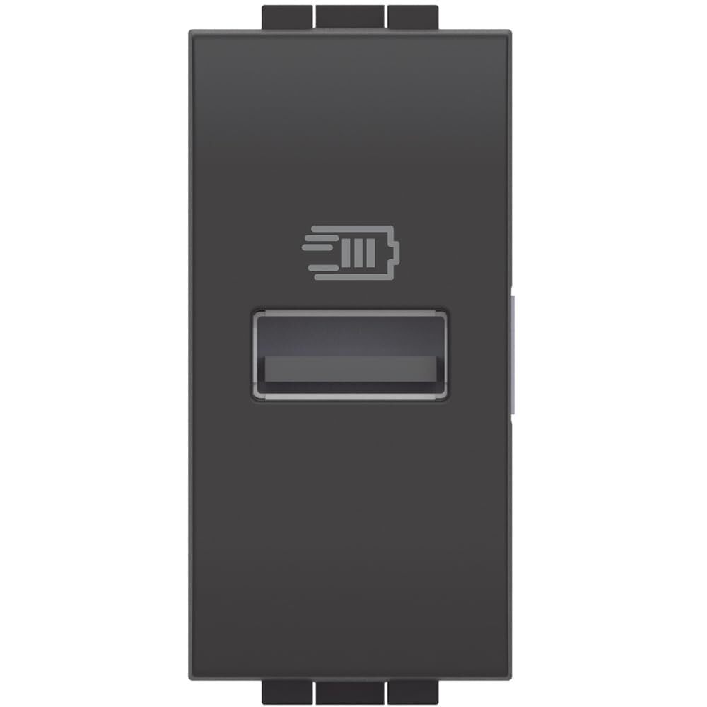 Bticino L4191A Caricatore USB Livinglight Antracite 15W Offerta