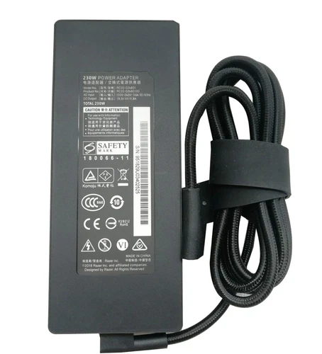 230W 11.8A 19.5V AC Charger Adapter For Razer Blade 17 RZ09-0406 E75 Pro 17