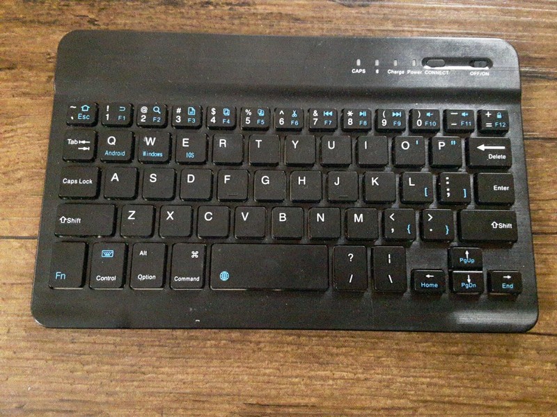 wireless keyboard [The Black ONN] compact Model Number ONB15TA201, View Photo's.