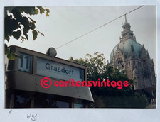Linie 11 Grasdorf Hannover Rathaus 1988 I historisches Straßenbahn Tram Foto