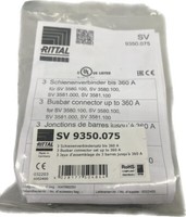 Rittal Schienenverbinder Sv 9350.075 (VE3)