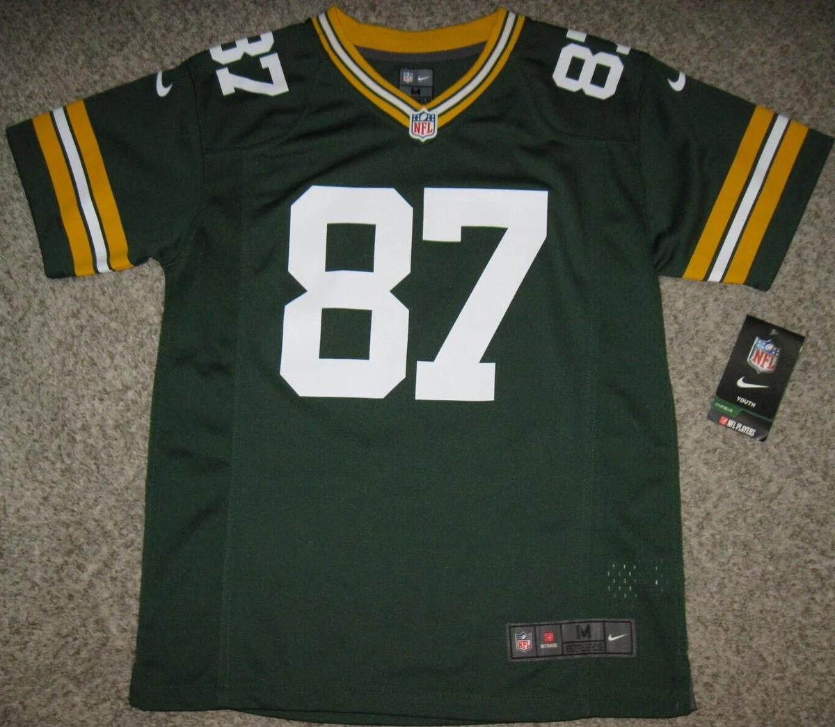 Nike Jordy Nelson Green Bay Packers NFL Fan Apparel & Souvenirs