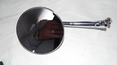 1 LT or RT Outside Door Peep 4 Inch Mirror, HOT ROD, FORD CHEVY