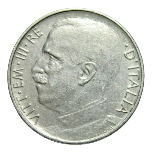 ITALIA. 50 CENTAVOS, 1925 R. VICTORIO EMANULE III.  - Imagen 1 de 2