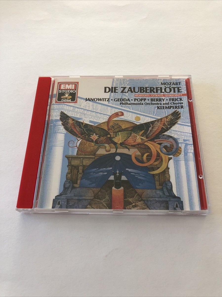 WOLFGANG AMADEUS MOZART DIE ZAUBERFLÖTE Mozart: Die Zauberflote, Mozart, Wolfgang Amadeus & Klemperer