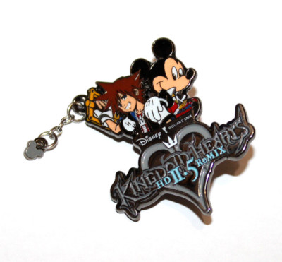 Kingdom Hearts HD 2.5 Remix Rare Promo Pin | Disney Square Enix