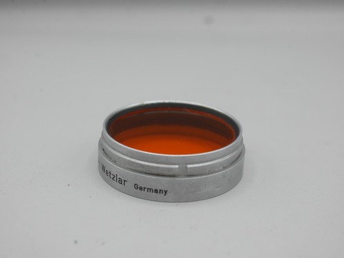 Leitz Leica OR Orange Slip-On Plug Filter E43 43mm fits Summarit lens? ref:1429 - Picture 2 of 8