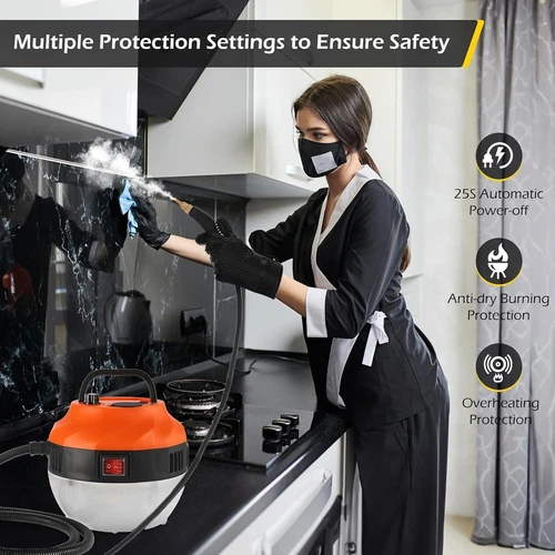 3800W Steam Cleaner Brush High Temperature Clean Pressure Steam Mechine AU Plug - Picture 6 of 17