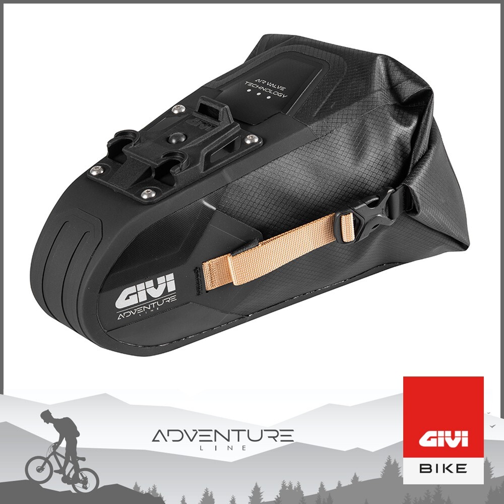Sac Sous Selle Givi Pour Vélo Gravel Et VTT Litres Noir